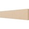 Ekena Millwork 2in. W x 8in. H x 36in. L Block Woodgrain TimberThane Rafter Tail, Primed Tan RFTUR02X08X36BLKRCPR - alternate 1